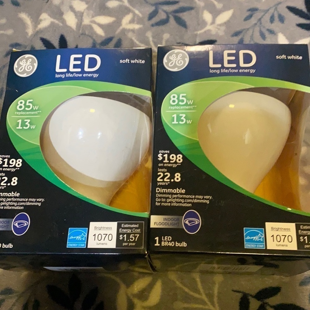 LED Dimmable Indoor Floodlights Home Soft White Lighting 85 Watt Household